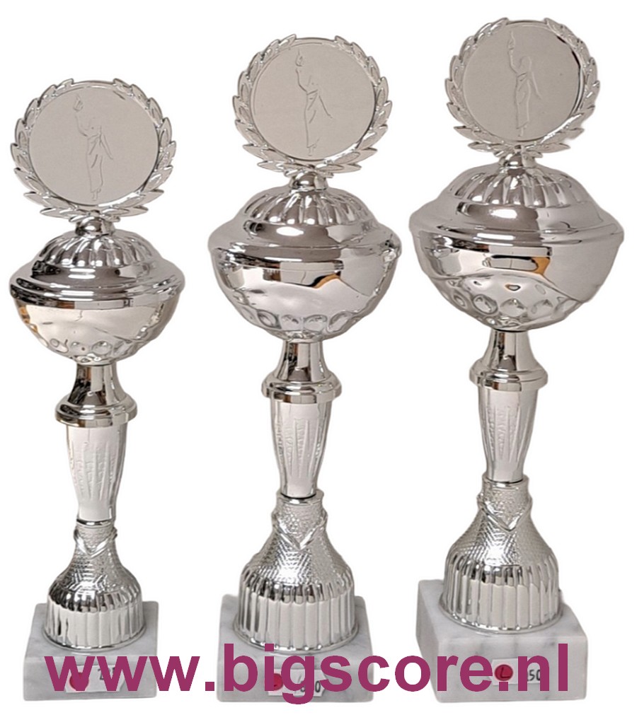 AUB 007 Beker Zilver LAATSTE Serie OP=OP!!